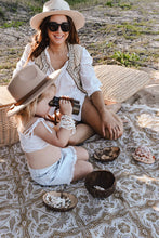 Load image into Gallery viewer, RECYCLED COTTON PICNIC RUG BLANKET