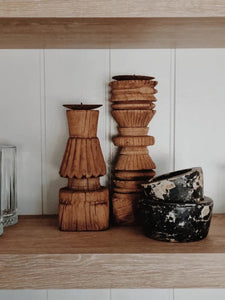 Indian Charpai Candlestick