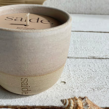 Load image into Gallery viewer, Saide - Tan ceramic soy candle
