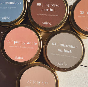 Tin Soy Candles - Saide