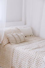 Load image into Gallery viewer, NATURAL COWRIE SHELL LUMBAR CUSHION
