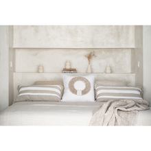 Load image into Gallery viewer, STRIPED LINEN LUMBAR CUSHION
