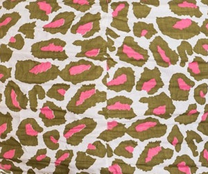 LEOPARD PRINT PILLOW COVERS (SET OF 2)