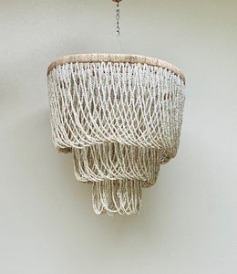 HAND BEADED CHANDELIER