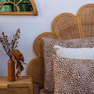 LEOPARD PRINT PILLOW COVERS (SET OF 2)