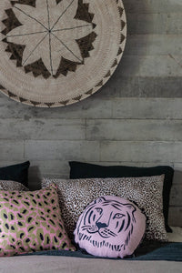 LEOPARD PRINT PILLOW COVERS (SET OF 2)