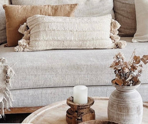 BRAIDED LUMBAR CUSHION
