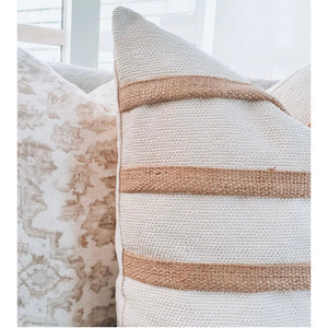 Agung Natural Stripe Cushion
