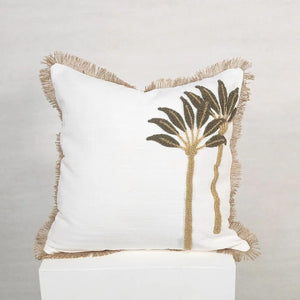 GREEN PALM CUSHION