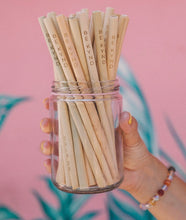 Load image into Gallery viewer, BE KYND - BAMBOO STRAWS 4PCS SET
