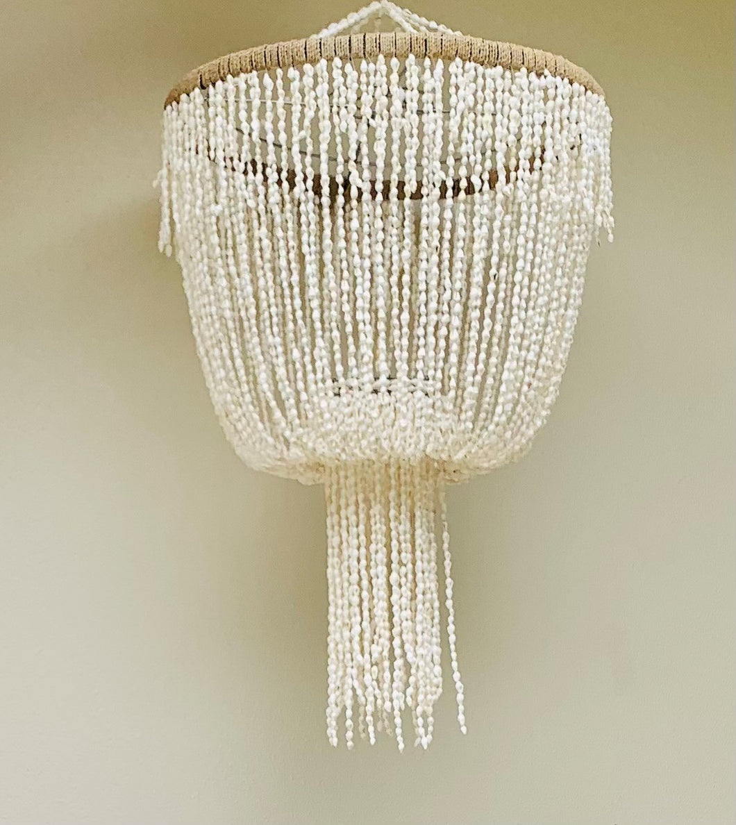 SEASHELL CHANDELIER LIGHT